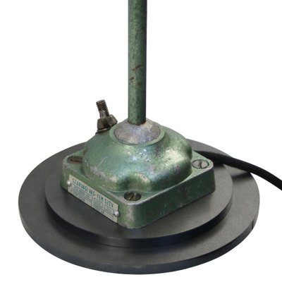 Vintage Industrial Green Metal Machinist Table Light-BLS-1764802