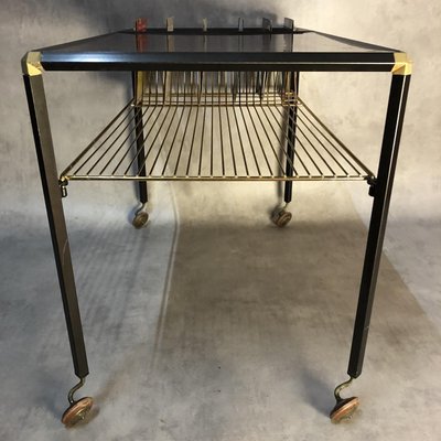 Vintage Industrial Iron Trolley, 1950s-SDV-590751