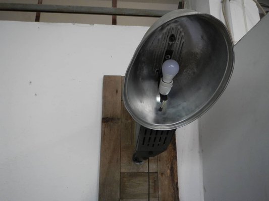 Vintage Industrial Italian Street Lamp, 1970s-WWQ-667267