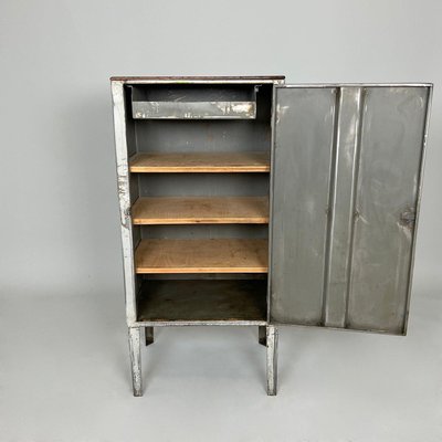 Vintage Industrial Metal Cabinet-TZ-1057395