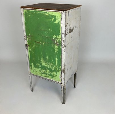 Vintage Industrial Metal Cabinet-TZ-1057395