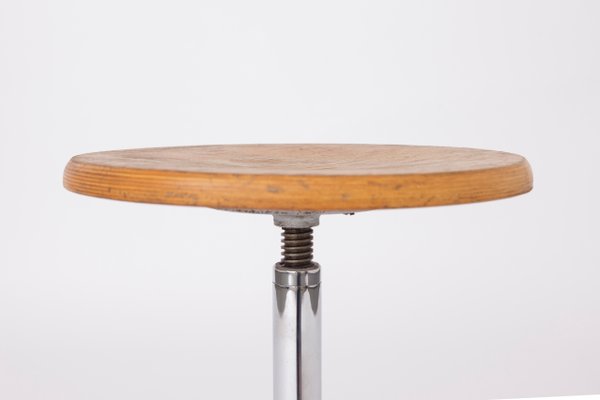 Vintage Industrial Stool from Admi, 1950s-DOM-1315107