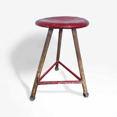 Vintage Industrial Stool in the style of Robert Wagner-DZY-1785514