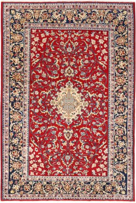 Vintage Isfahan Rug, 1990s-CEI-2031595