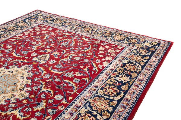 Vintage Isfahan Rug, 1990s-CEI-2031595