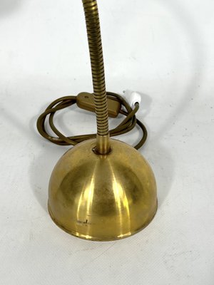 Vintage Italian Adjustable Brass Table Lamp, 1960s-OT-1318850