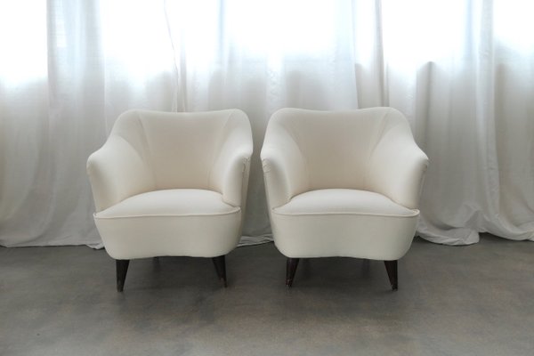 Vintage Italian Armchairs, Set of 2-GXL-561506