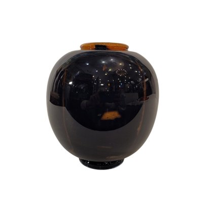 Vintage Italian Blown Glass Vase, 1970s-NUC-1767441