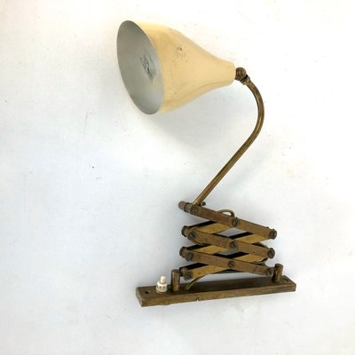 Vintage Italian Brass Wall Light from Stilnovo, 1950s-OT-1091776