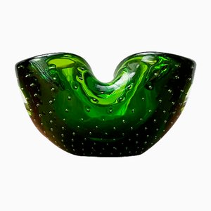 Vintage Italian Bullicante Murano Glass Bowl-UAH-1771801