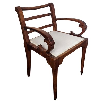 Vintage Italian Chair in Walnut, 1960s-EUP-1768077