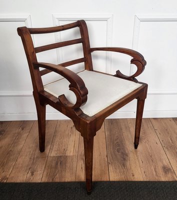 Vintage Italian Chair in Walnut, 1960s-EUP-1768077