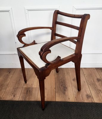 Vintage Italian Chair in Walnut, 1960s-EUP-1768077