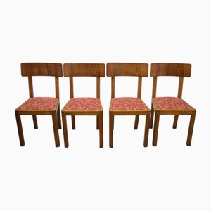 Vintage Italian Chairs, 1930s, Set of 4-AOL-1770441