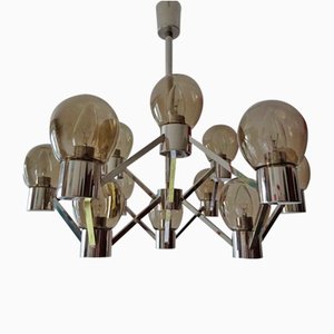 Vintage Italian Chandelier in Glass-GVR-1337863