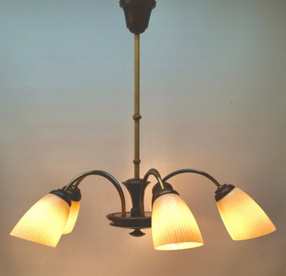 Vintage Italian Chandelier with Five Arms, 1960s-MJY-1148771