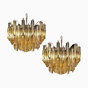 Vintage Italian Chandeliers in Murano, Set of 2-OVO-1235323