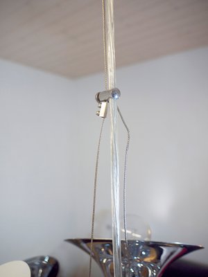 Vintage Italian Chrome Sputnik Chandelier, 1980s-DEK-552410