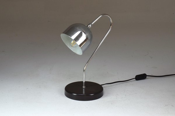 Vintage Italian Chrome Table Lamp, 1960s-GXL-692820