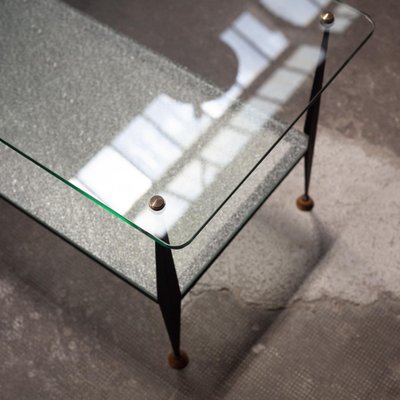 Vintage Italian Coffee Table attributed to Renato Ostuni, 1950s-QVY-1800247