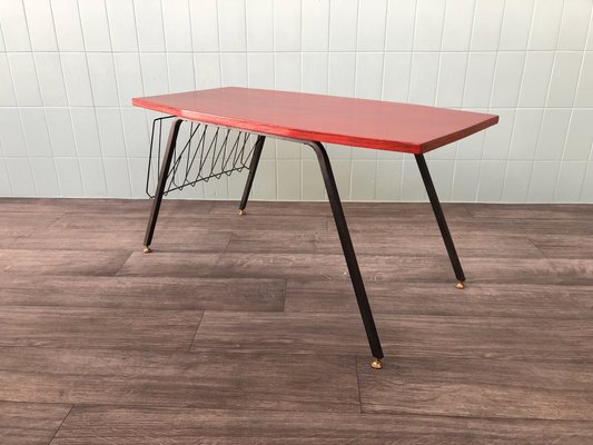 Vintage Italian Coffee Table in Metal, 1950s-FOV-1807174