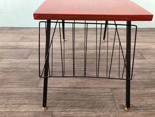 Vintage Italian Coffee Table in Metal, 1950s-FOV-1807174