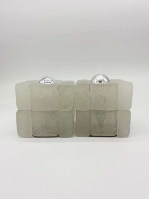 Vintage Italian Cubic Table Lamps from Poliarte, 1970s, Set of 2-PCO-1776619