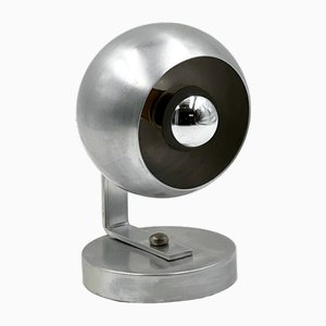 Vintage Italian Eyeball Table Lamp in Aluminium, 1960s-YSC-2027824