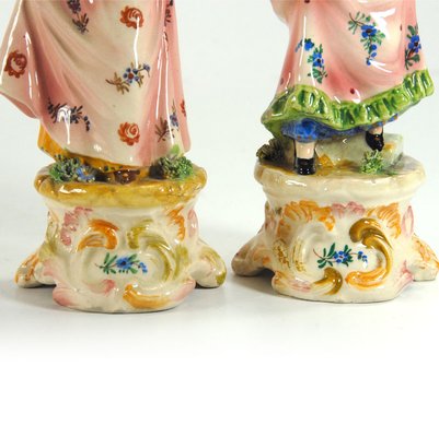 Vintage Italian Figurines from Capodimonte, 1950s. Set of 2, Set of 2-GIW-1807052