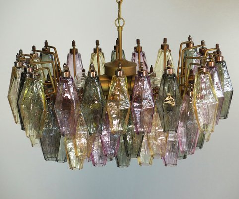 Vintage Italian Glass Chandelier by Carlo Scarpa, 1978-FHZ-656638