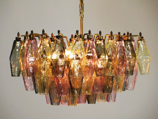 Vintage Italian Glass Chandelier by Carlo Scarpa, 1978-FHZ-656638