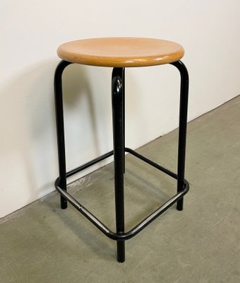 Vintage Italian Industrial Stool, 1970s-CGF-1167562