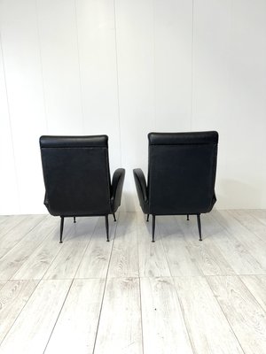 Vintage Italian Lounge Chairs, 1950s, Set of 2-NWG-2028899