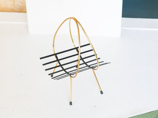 Vintage Italian Magazine Rack, 1950s-KJ-2035945