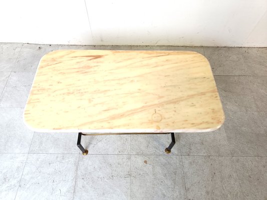 Vintage Italian Marble Coffee Table, 1950s-IRH-1806250