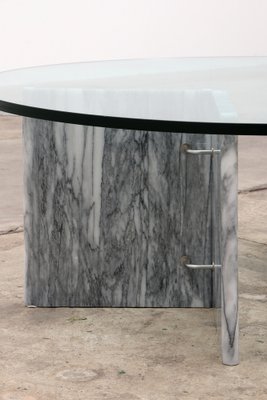 Vintage Italian Marble Coffee Table, 1970s-EZZ-1739940