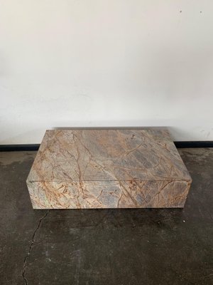 Vintage Italian Marble Coffee Table-HZ-885226