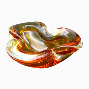 Vintage Italian Murano Glass Ashtray-WK-1152835