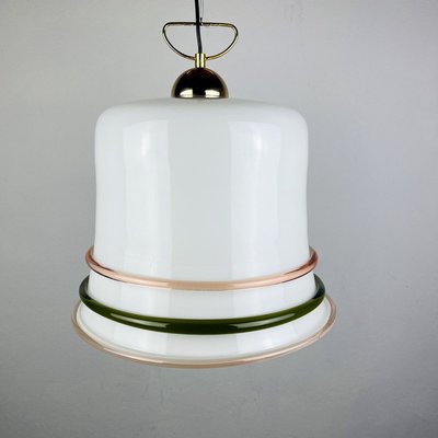 Vintage Italian Murano Glass Ceiling Lamp, 1970s-WQC-891621