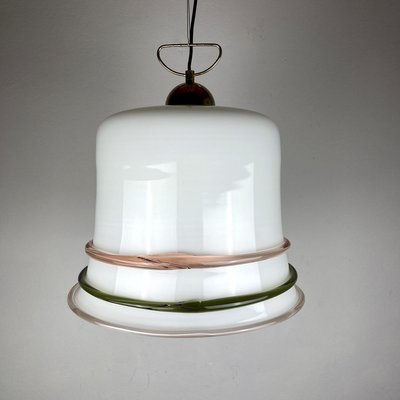 Vintage Italian Murano Glass Ceiling Lamp, 1970s-WQC-891621