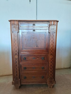 Vintage Italian Secretary, 1890s-CDG-1727083