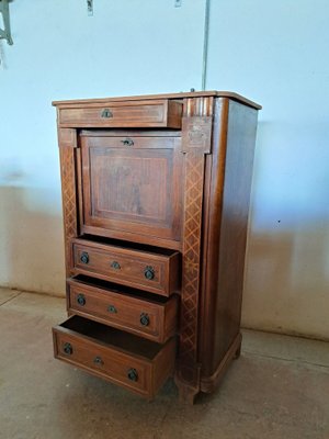 Vintage Italian Secretary, 1890s-CDG-1727083