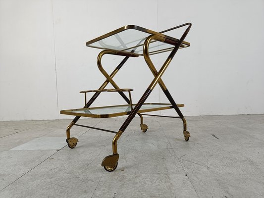 Vintage Italian Serving Trolley by Cesare Lacca, 1950s-IRH-1819657