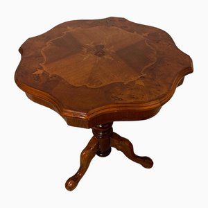 Vintage Italian Side Table with Intarsia-SZM-1764816