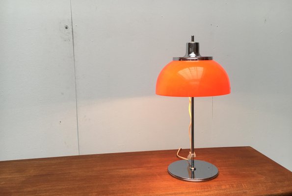 Vintage Italian Space Age Faro Table Lamp from Guzzini, 1970s-UAH-879139