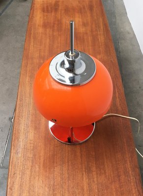 Vintage Italian Space Age Faro Table Lamp from Guzzini, 1970s-UAH-879139