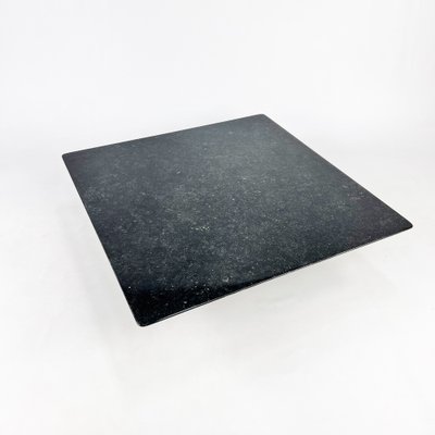 Vintage Italian Square Granite Coffee Table, 1970s-RMX-1724100