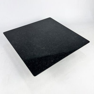 Vintage Italian Square Granite Coffee Table, 1970s-RMX-1724100