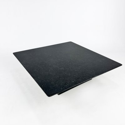 Vintage Italian Square Granite Coffee Table, 1970s-RMX-1724100