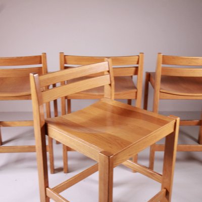 Vintage Italian Stools, 1960, Set of 4-VJY-2034790